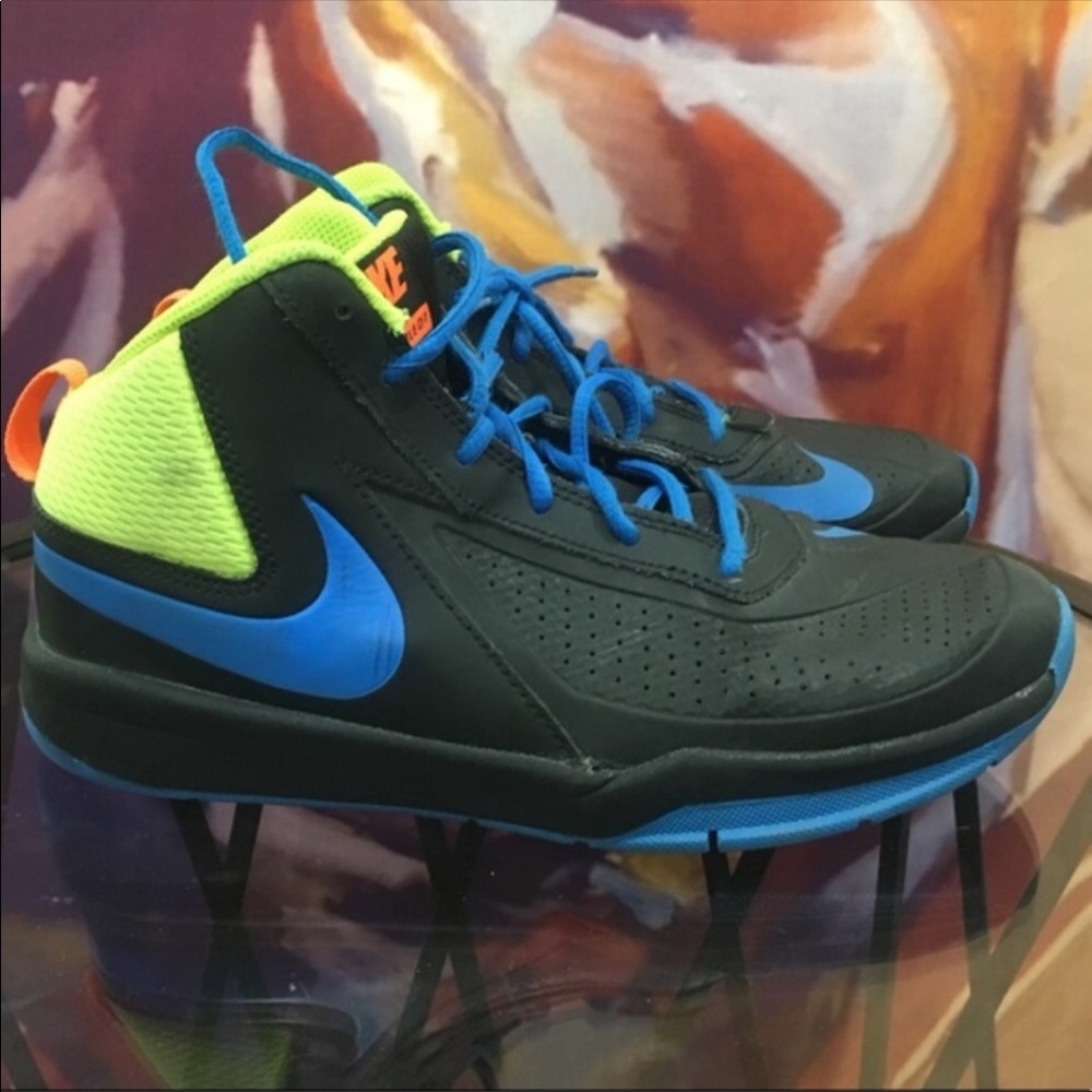 NIKE.  2 pairs. Size 6.5 Y Basketball shoes.